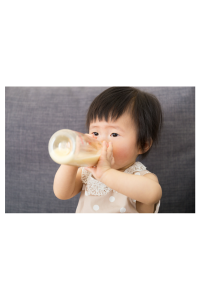 baby drinking