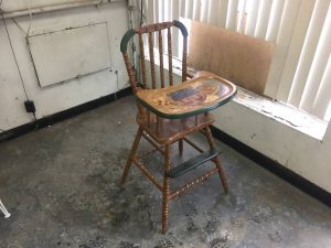 vintage high chair