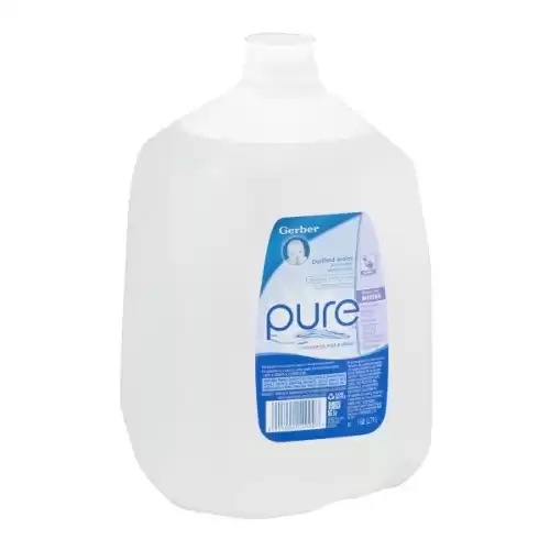 Gerber Pure Purified Water, 128 OZ (Pack of 6)