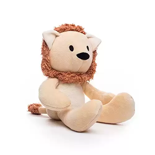 Bears For Humanity Lion Stuffed Animal - Organic Lion is a Non-Toxic, 12" PlushToy