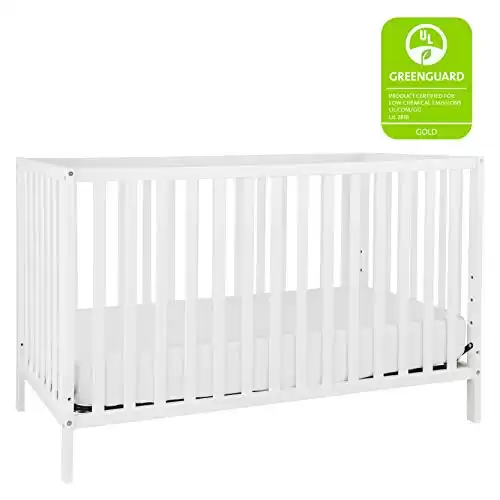 Davinci Union 4-in-1 Convertible Crib in White, Greenguard Gold Certified