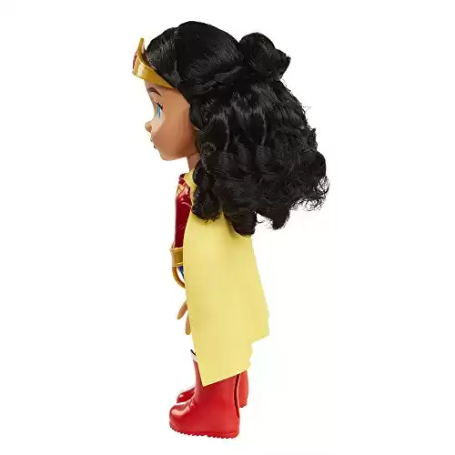 DC Toddler Dolls - 15" Wonder Woman Toddler Doll, Includes: 8 Pieces