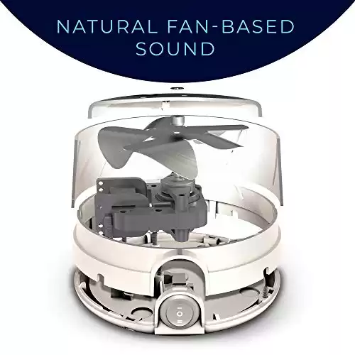 Yogasleep Dohm Classic (White) The Original White Noise Sound Machine, Soothing Natural Sounds from a Real Fan, Sleep Therapy for Adults & Baby, Noise Cancelling for Office Privacy & Meditatio...