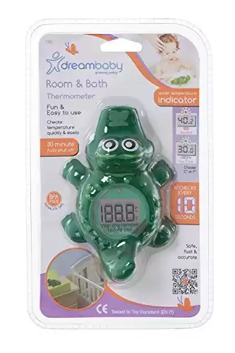 Dreambaby Room & Bath Thermometer - Crocodile - 2 Count by Dreambaby