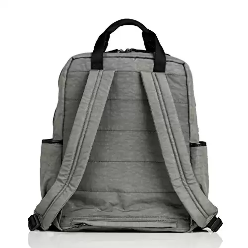 TWELVElittle Unisex Courage Backpack Diaper Bag, Grey