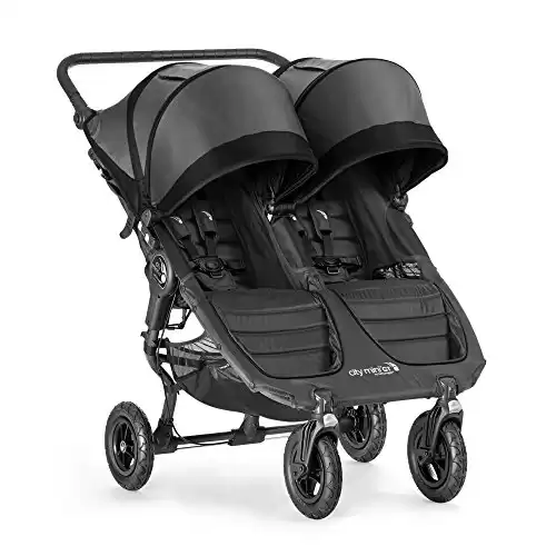 Baby Jogger City Mini GT Double Stroller, Shadow/Black